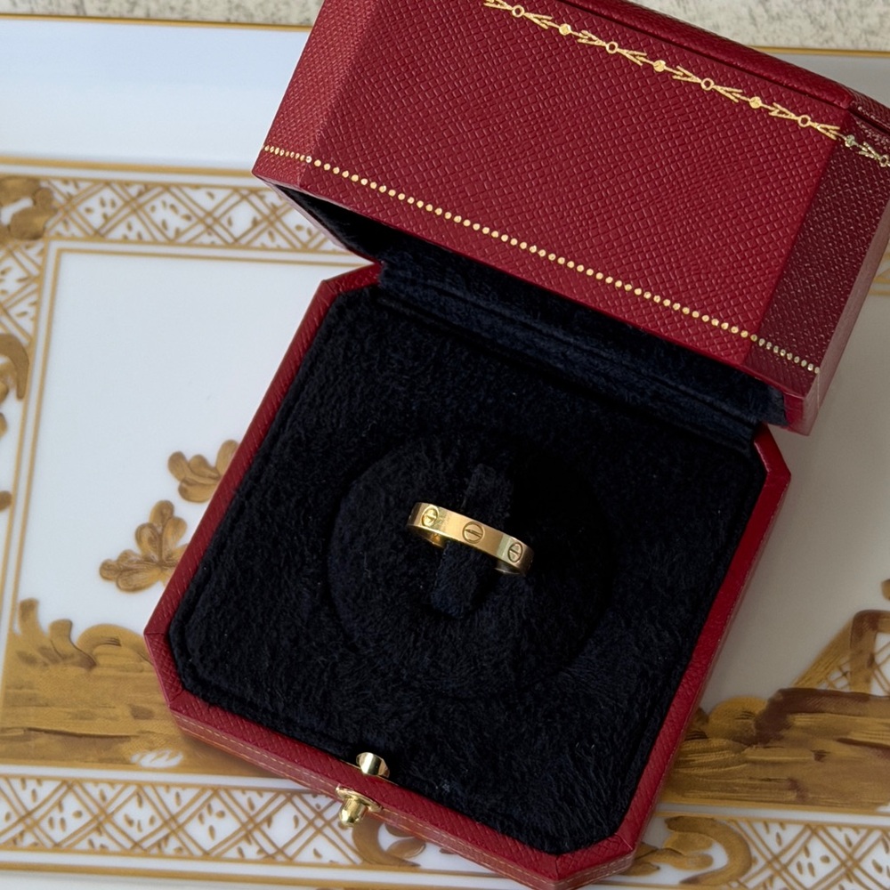 Cartier Wedding Band, Small Model, Size 5